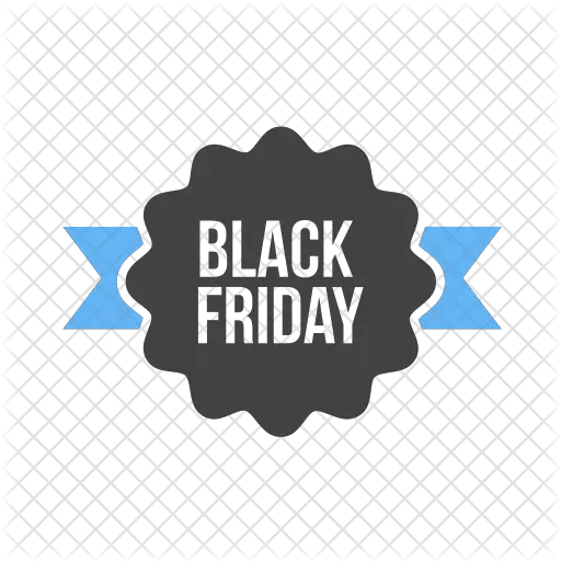 Black Friday Ribbon Icon Of Flat Style Reyez I Do This All Png Black Friday Png