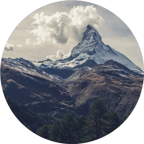 Download Mountains Circle 555 Mountain Photo For Double Exposure Png Mountains Transparent