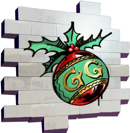 Gg Ornament Spray Fortnite Wiki Fortnite Spray Png Fortnite Tree Png