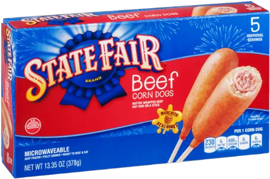 Download State Fair Corn Dogs 5 6 Ct Png Image With No State Fair Corn Dogs Corn Dog Png