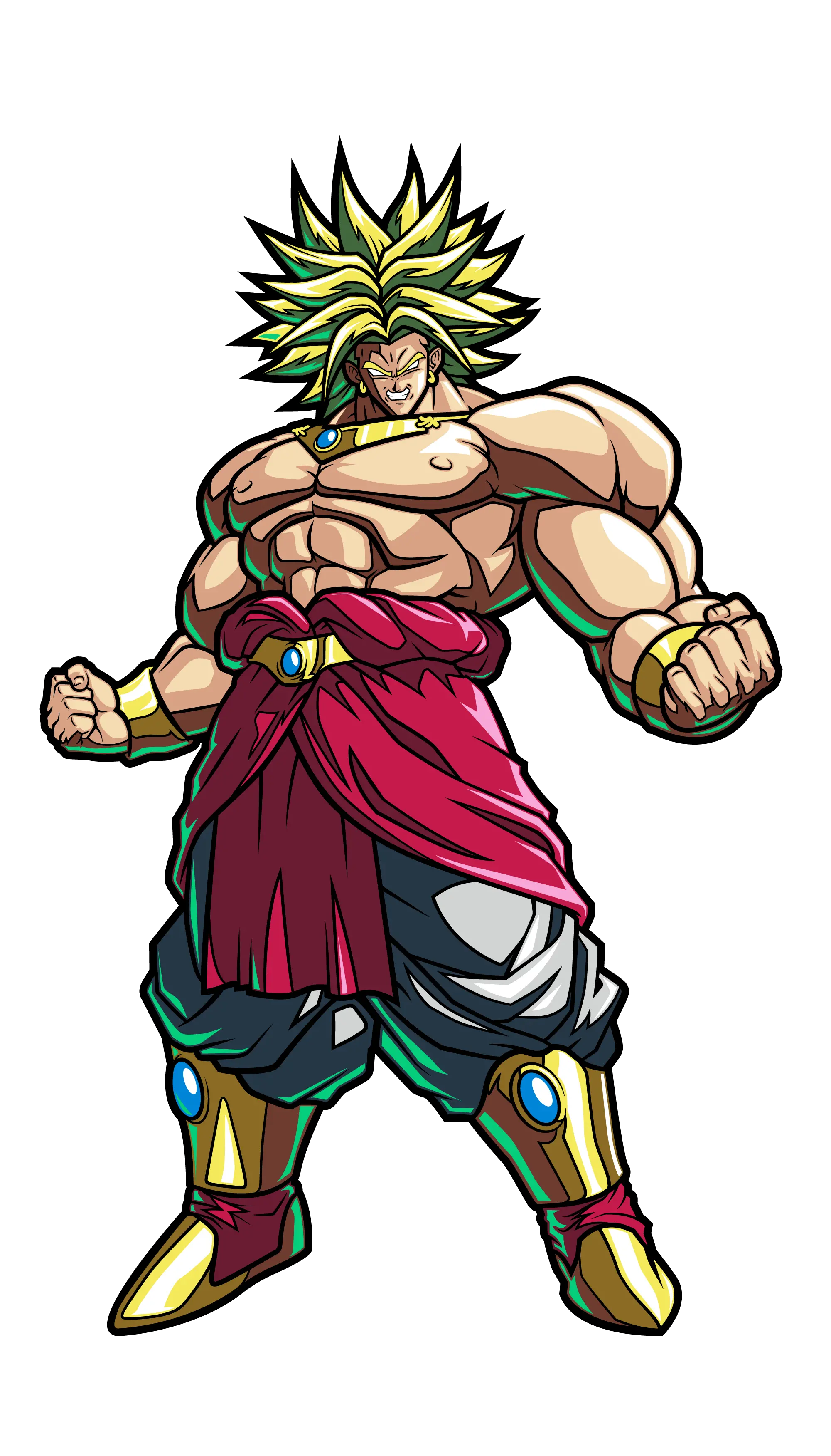 Dragonball Fighter Z Broly 3 Standard Figpin 174 Dragon Ball Fighters Broly Png Dragon Ball Super Broly Png