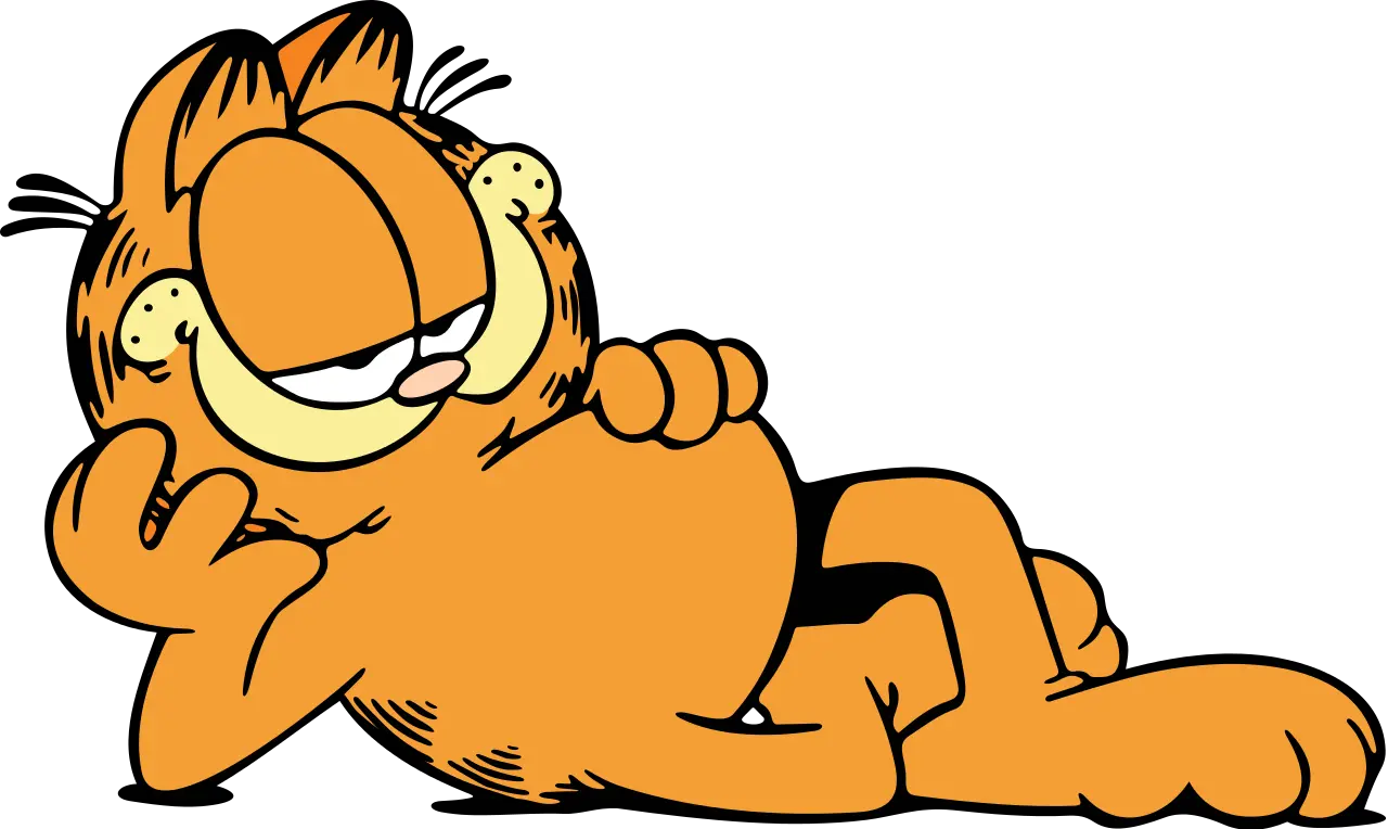 Garfield Character Wikipedia Garfield Cat Png Kitten Transparent Background