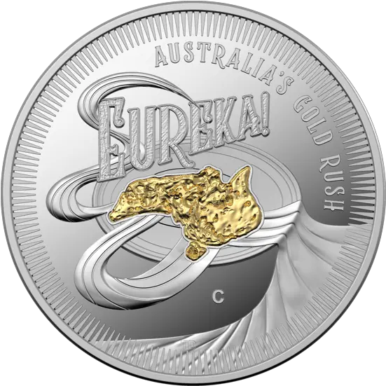 Eureka Australiau0027s Gold Rush Coin In Australia 2020 Png Gold Nugget Png