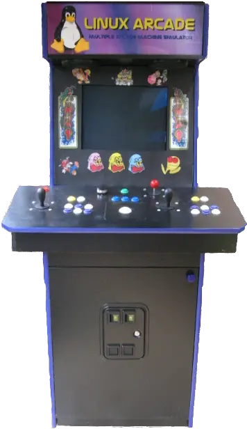 Linux Arcade Video Game Arcade Cabinet Png Arcade Cabinet Png