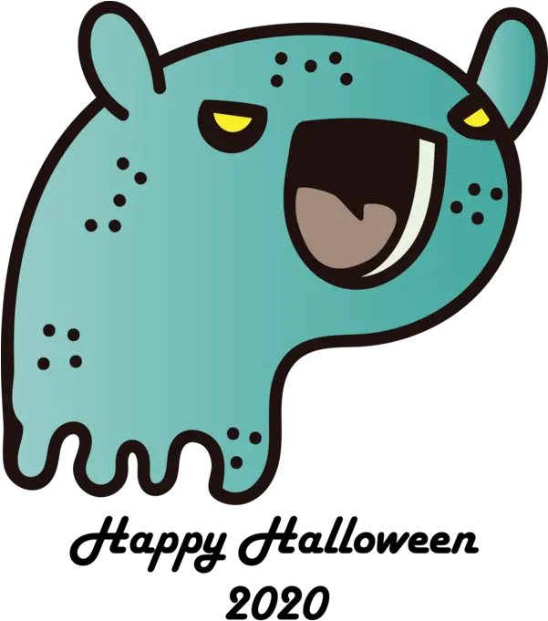 Snout Cartoon Green For Happy Halloween Halloween 2020 Transparent Png Halloween Pngs png