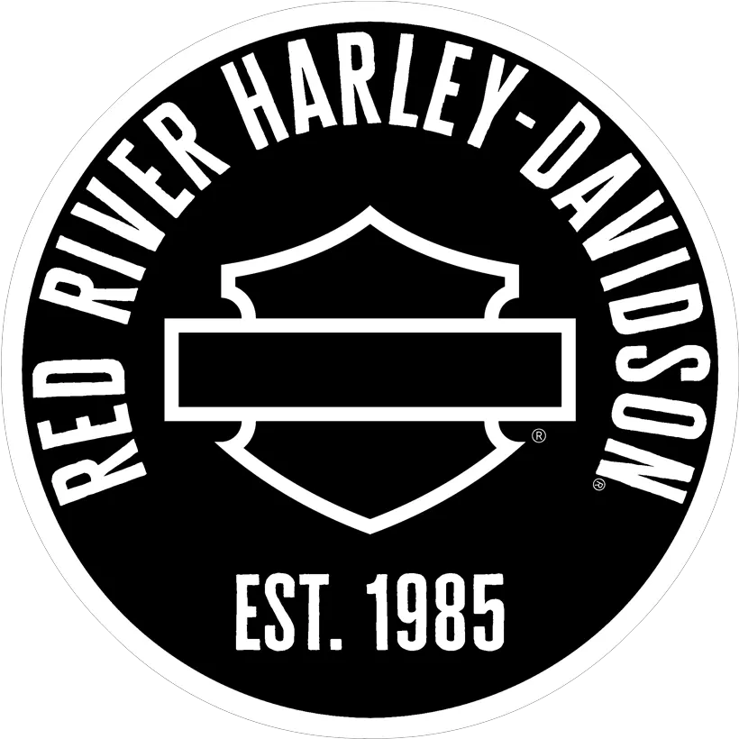 Pre Owned Inventory Red River Harleydavidson Black And White Png Harley Logo Png