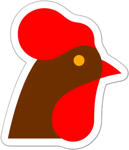Nyc Sticker This Is Bird Country Paper U0026 Party Supplies Dot Png Chicken Head Icon