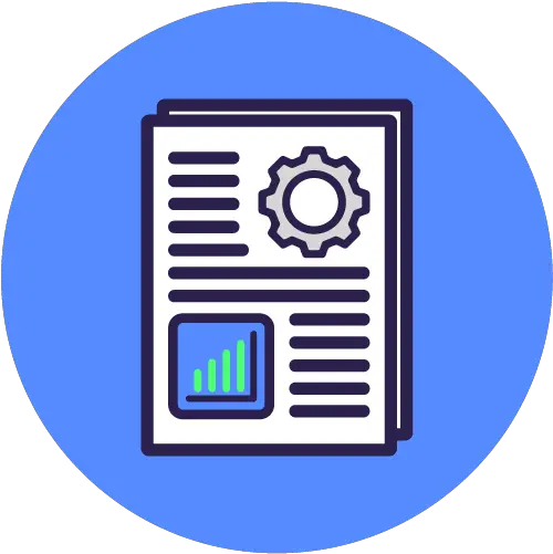 Successkit Custom B2b Case Study Creation Vertical Png Paper Icon Vector