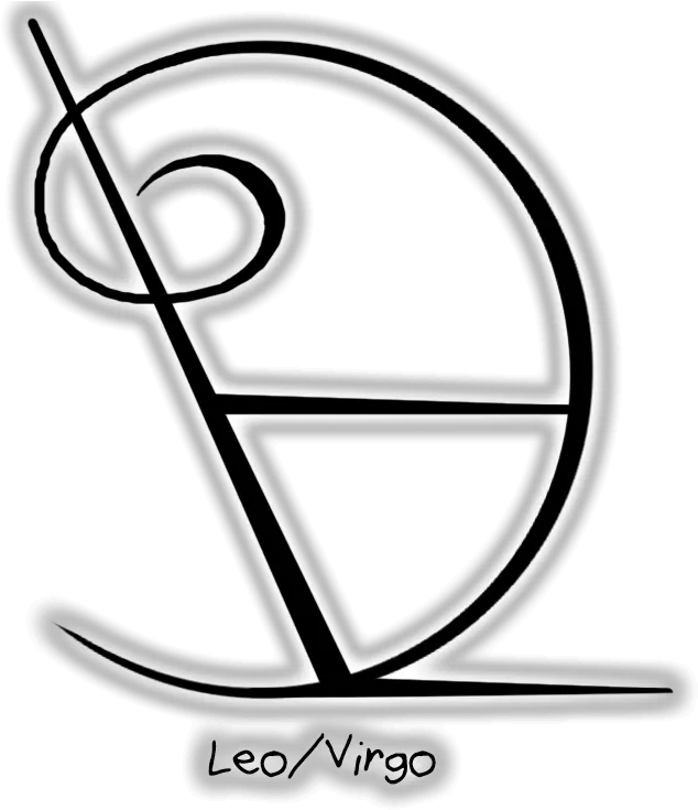Leovirgou201d Zodiac Sigil Zodiac Clipart Full Size Clipart Png Virgo Icon