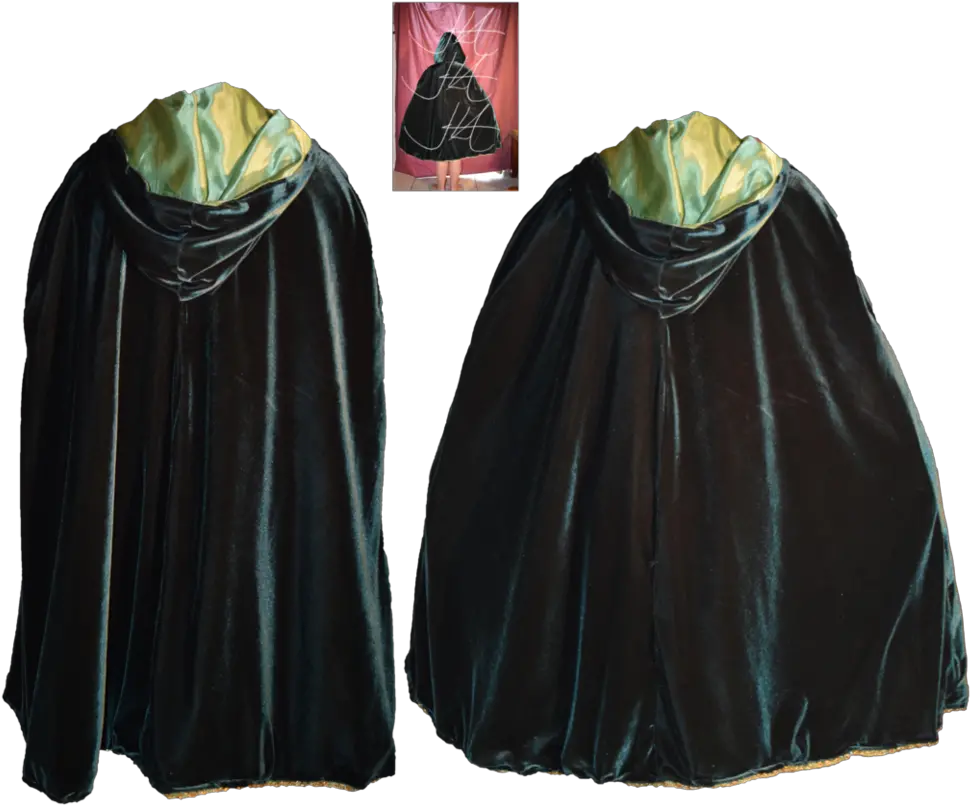 Cape Coat With Hood Png Download Image Arts Cloak With Hood Down Cape Png