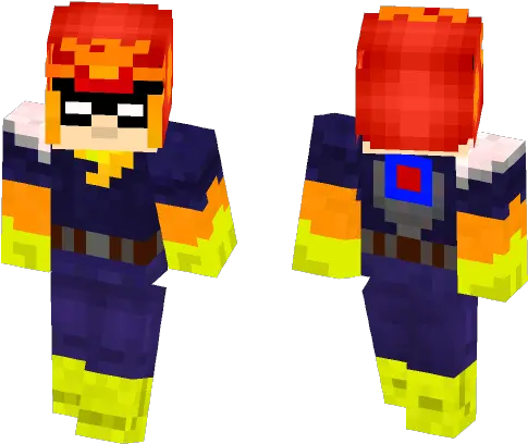 Captain Falcon Minecraft Skin Imagens De Skin Bit Boy Do Minecraft Png Captain Falcon Png