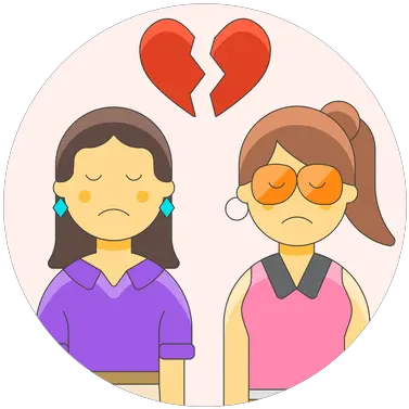 Couple Lesbian Breakup Download Logo Icon Png Svg Happy Gossip Icon