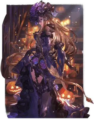 Rosetta Halloween Granblue Fantasy Wiki Granblue Fantasy Rosetta Halloween Png Anime Halloween Icon