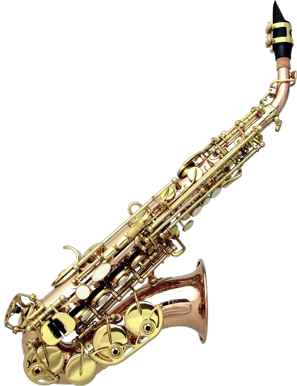 Yamaha Curved Soprano Saxophone Full Size Png Download Yamaha Curved Soprano Sax Saxophone Png