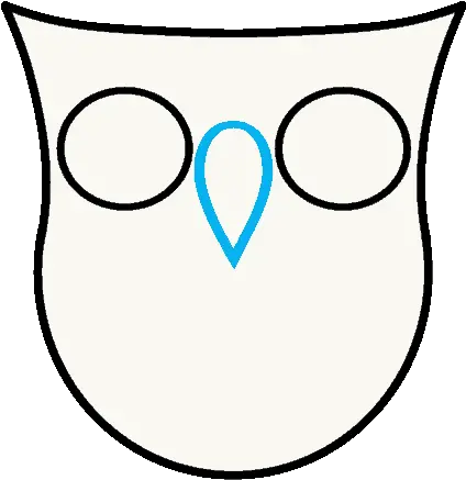 Draw A Cartoon Owl In Few Easy Steps Owl Png Owl Eyes Logo