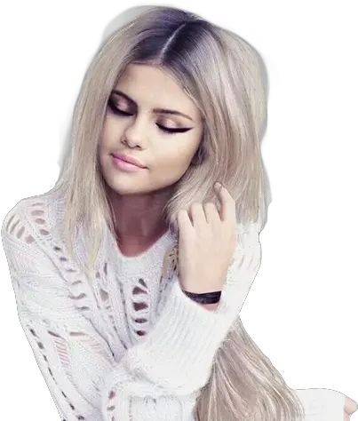 Download Overlay Selena Gomez And Blonde Image Kevin Girl Png Selena Png