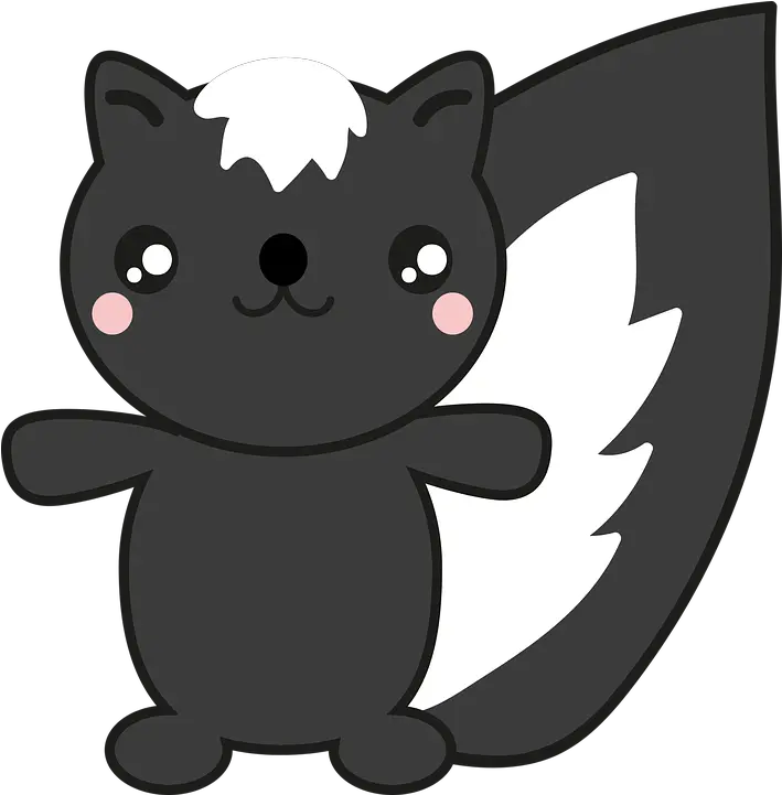 Skunk Clipart Forest Png Download Full Size Clipart Gambá Png The Forest Png