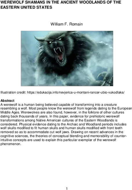Werewolf Png Pdf Cat 2433699 Vippng Lycanthrope Werewolf Png