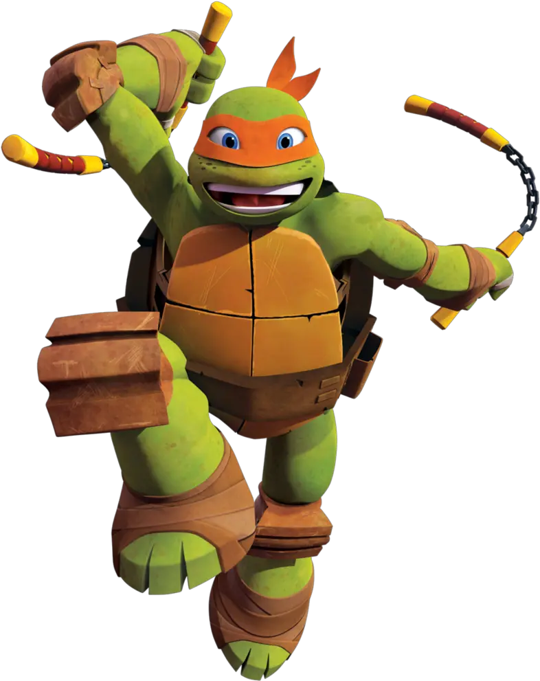 Ninja Clipart Turtle Weapon Michelangelo Tmnt Png Ninja Png