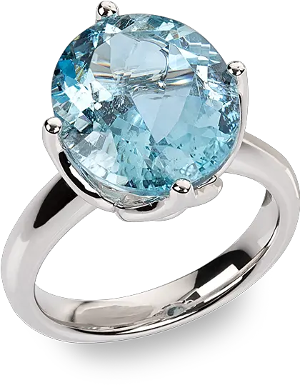 Amélie Ring Aquamarine Chf 7600u2013 Lohri Engagement Ring Png Aquamarine Png