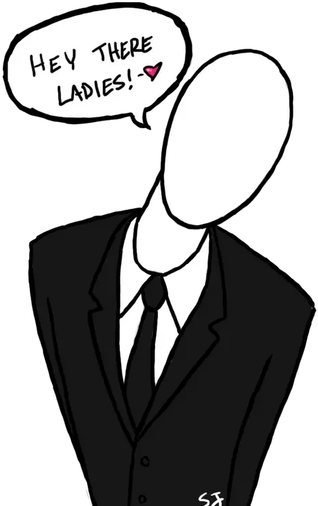 Creepypasta X Readers Slenderman X Artistic Reader Wattpad Cartoon Png Slenderman Transparent