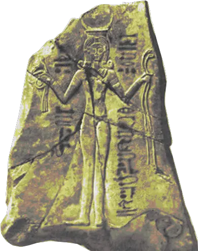 Fileqetesh Relief Plaque Triple Goddess Stonepng Egyptian Goddess Qetesh Goddess Png