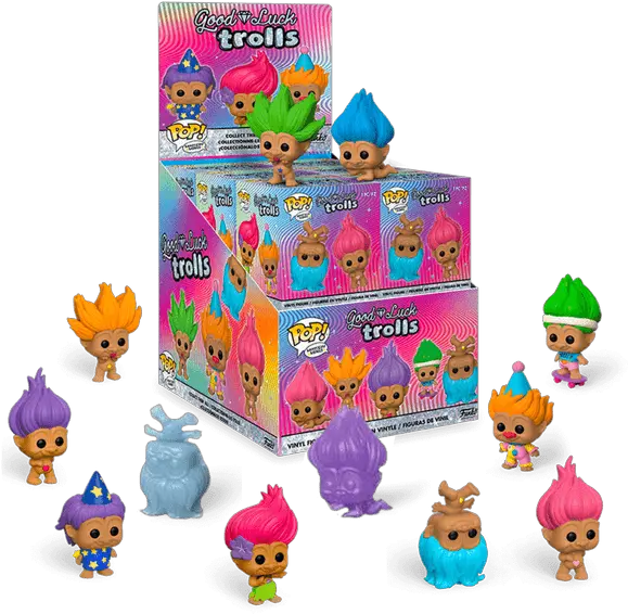 Mysteryblind Items U2013 Prolectables Mystery Minis Funko Trolls Png Mystery Mini Icon Box Lol