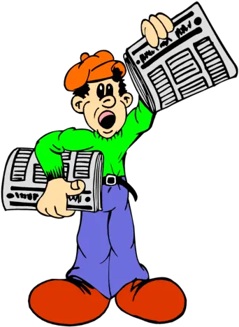 Newspaper Boy Png Free U0026 Boypng Transparent