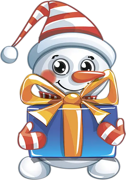 Bonhomme De Neige Png Snowman Clipart Gift Cartoon Snowman Clipart Png