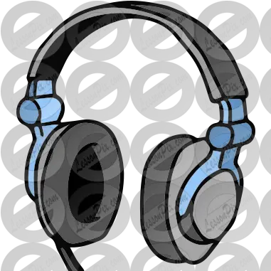 Headphone Picture For Classroom Therapy Use Great Headphones Png Headphones Clipart Transparent