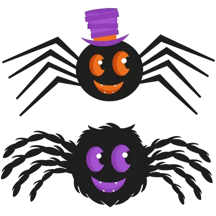 Spider Set Svg Cutting Files For Scrapbooking Halloween Halloween Cute Spider Clipart Png Halloween Pngs png