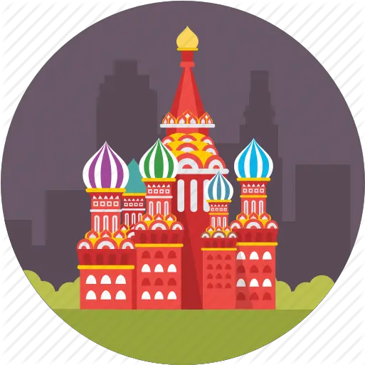 Moscow Red Square Russia Saint Basil St Cathedral Moscow Icon Png Red Square Png