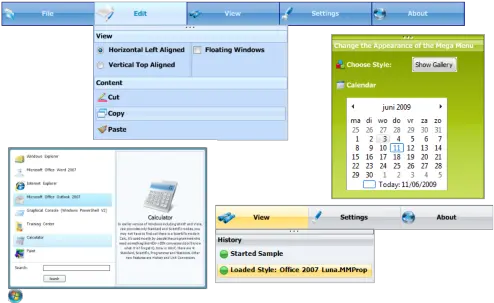 Tms Smooth Controls Pack Set Of Feature Rich Sophisticated Delphi Gui Png Vista Hover Icon Effect For Xp