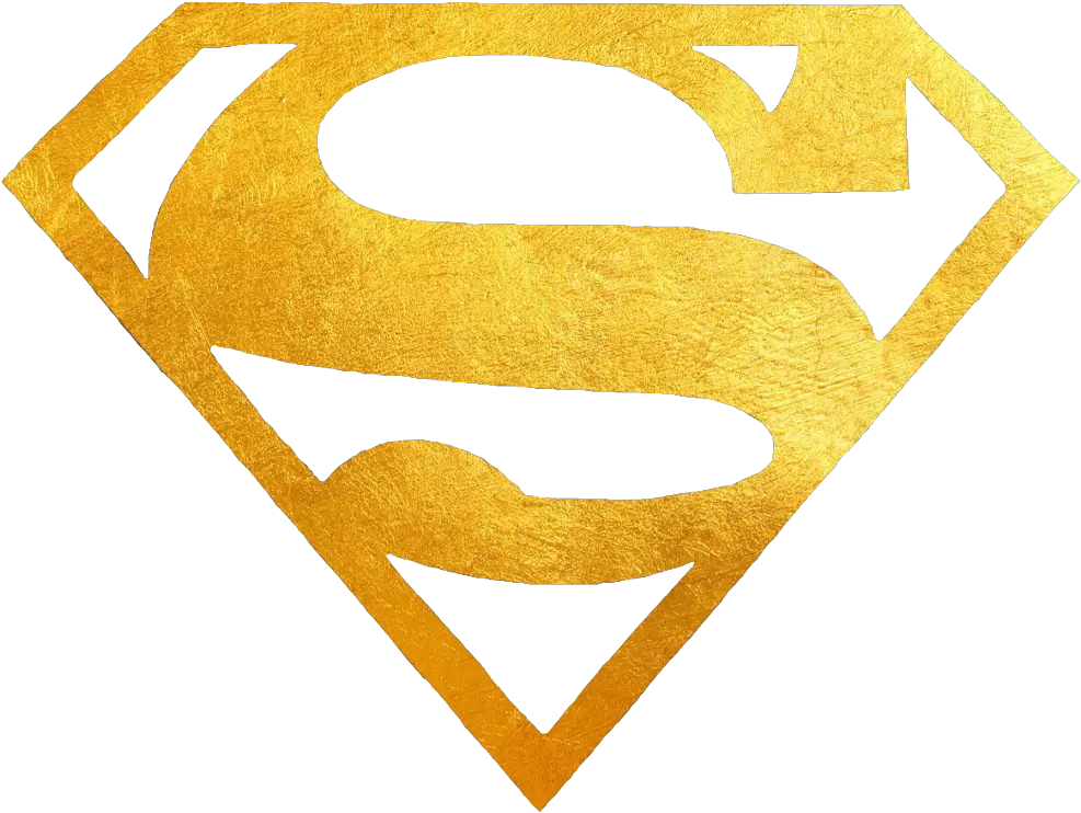 Supermanlogo Gold Logo Freetoedit Superman Logo Gold Png Superman Logo Transparent