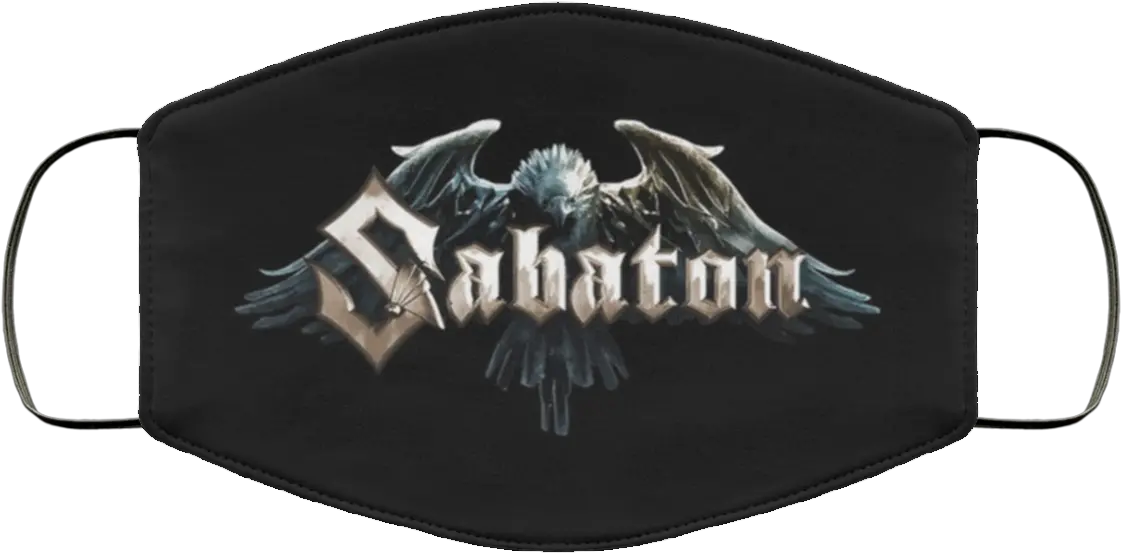 Sabaton Face Mask Reusable Washable Scrub Life Face Mask Png Sabaton Logo