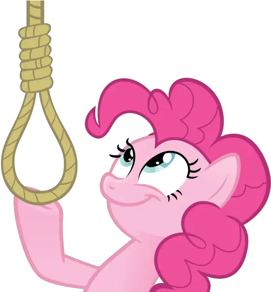 Artist Needed Look What Pinkie Found Meme Noose Pinkie Pinkie Pie Memes Png Noose Png