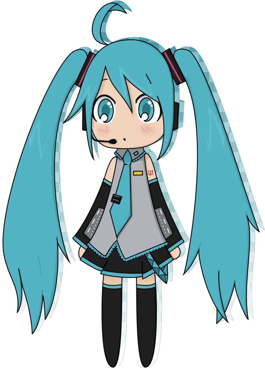 Download Hatsunemiku Hatsune Miku Full Size Png Image Kolay Hatsune Miku Çizimi Hatsune Miku Png