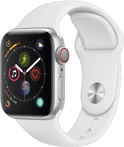 Sports Watch Png Image Free Download Apple Watch Series 5 Silver Watch Png