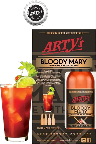 Bloody Mary Made With Handcrafted Vodka Artys Bloody Mary Png Bloody Mary Png