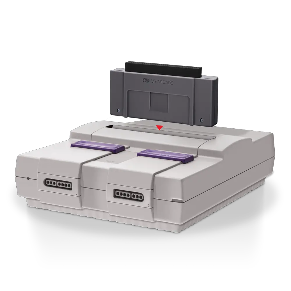 Super Cartridge Converter From My Arcade Snes Convertor Png Snes Png