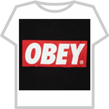 Obey T Shirt Roblox Thrasher T Shirt Roblox Png Obey Png