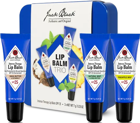 18 Groomsmen Gift Ideas Theyu0027ll Actually Use Best Gifts Jack Black Lip Balm Trio Png Groomsmen Icon