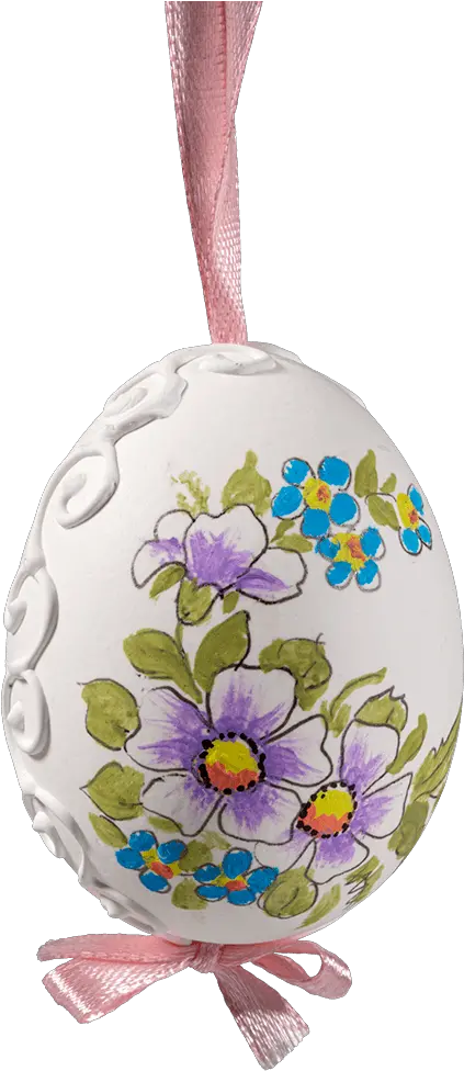 Käthe Wohlfahrt Online Shop Easter Egg White With Mallow And Forgetmenot Christmas Decorations And More Png Forget Me Not Png