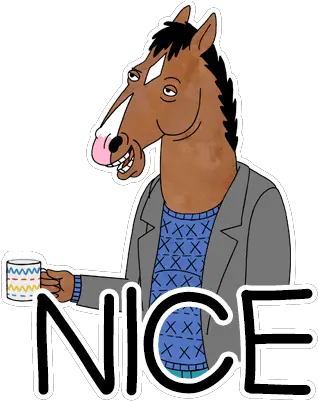 Bojack Horseman Is Netflixs First Bojack Horseman Stickers Png Bojack Horseman Png