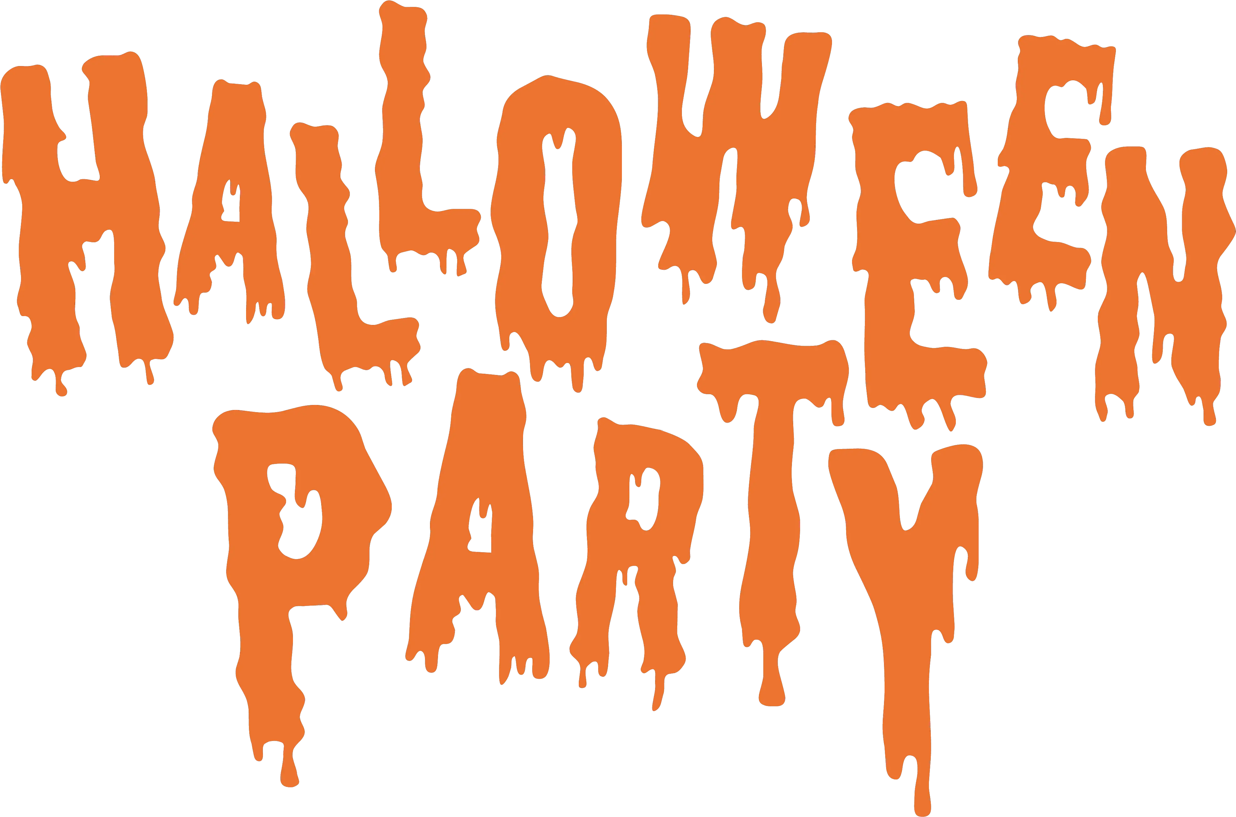 Library Of Halloween Party Banner Halloween Party Black And White Clipart Png Halloween Party Png png