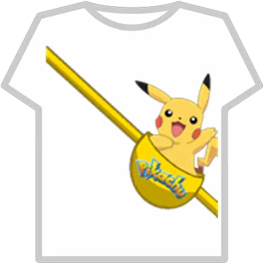 Pikachu In A Bag Roblox Cute Free T Shirts On Roblox Png Pikachu Logo