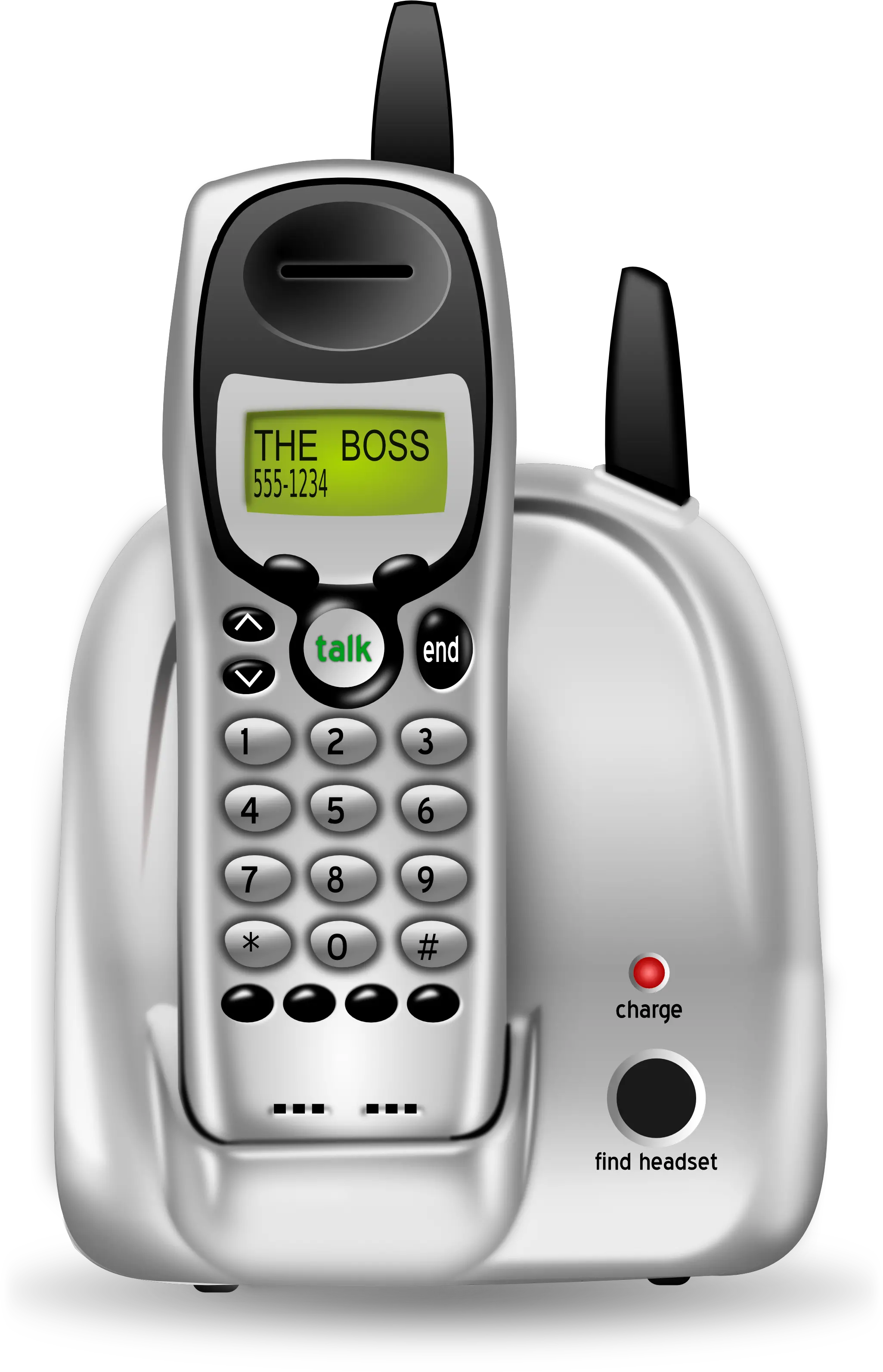 Free 3d Cordless Phone Clipart Illustration Cordless Phone Cordless Phone Clipart Png Phone Clipart Transparent png