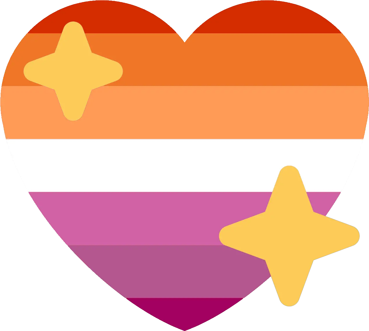Pride Heart Emoji Discord Lesbian Flag Heart Discord Transparent Pride Heart Emoji Png Hearts Emoji Png png