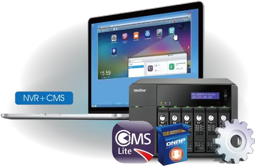 Qnap Cms Central Managment Lite Manage Up To 16 Nvr U0026 256 Technology Applications Png Qnap Icon