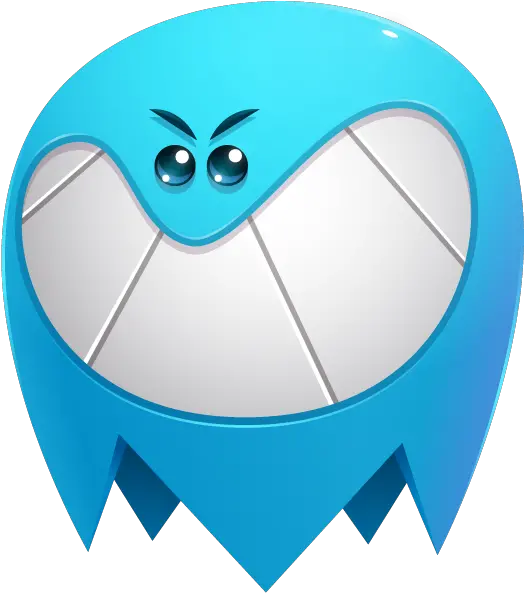 Download Blue Ghost Evil Smile Eye Png Image With No Circle Creepy Eye Png